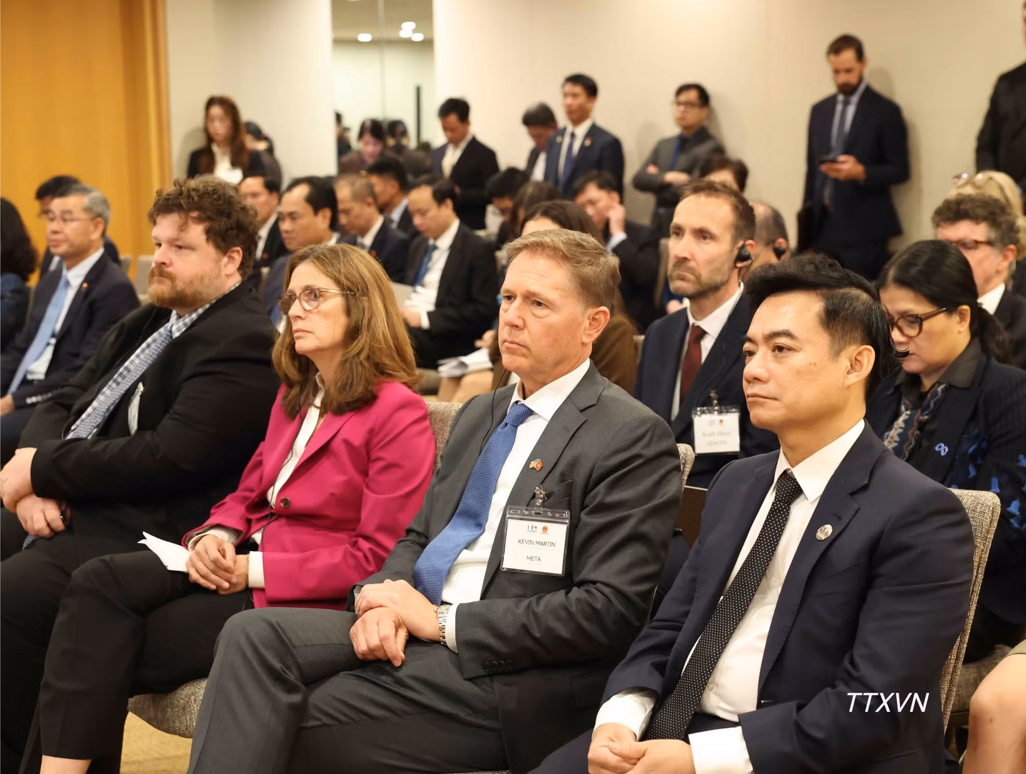 Delegados en el evento. (Foto: VNA)