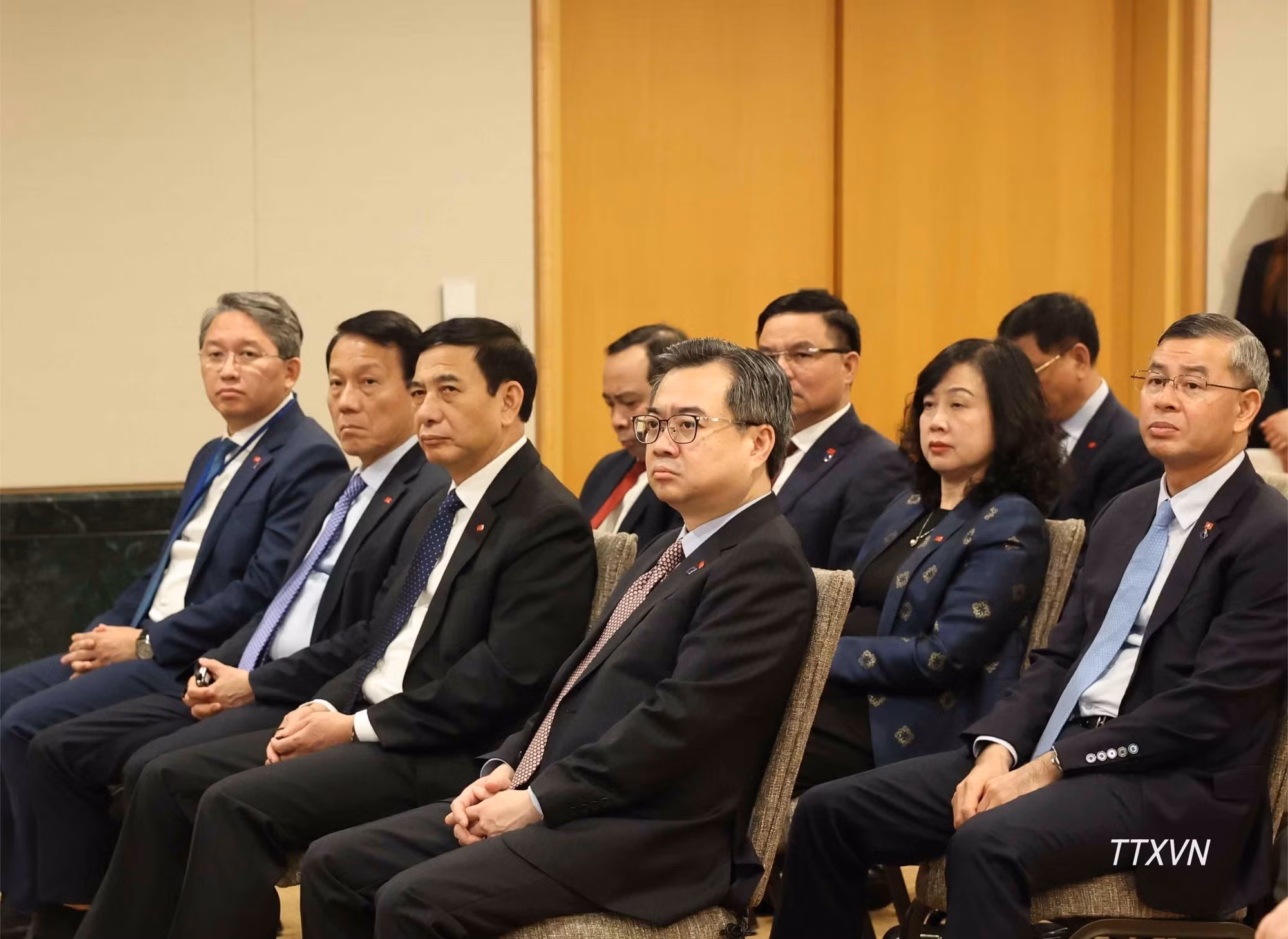 Delegados en el evento. (Foto: VNA)