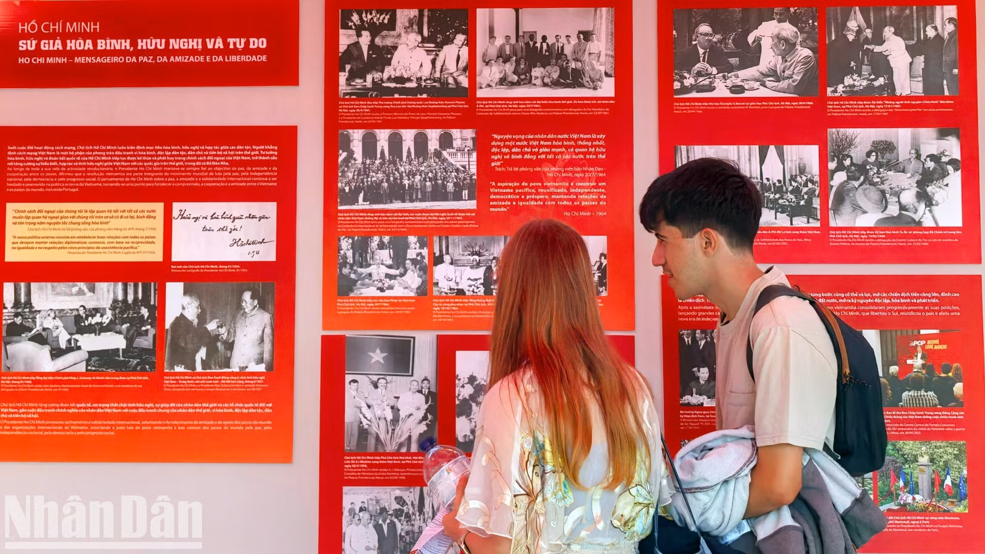 Muchos jóvenes reconocen en Ho Chi Minh un símbolo inquebrantable de la revolución vietnamita y una fuente inagotable de inspiración sobre independencia, libertad y solidaridad internacional.