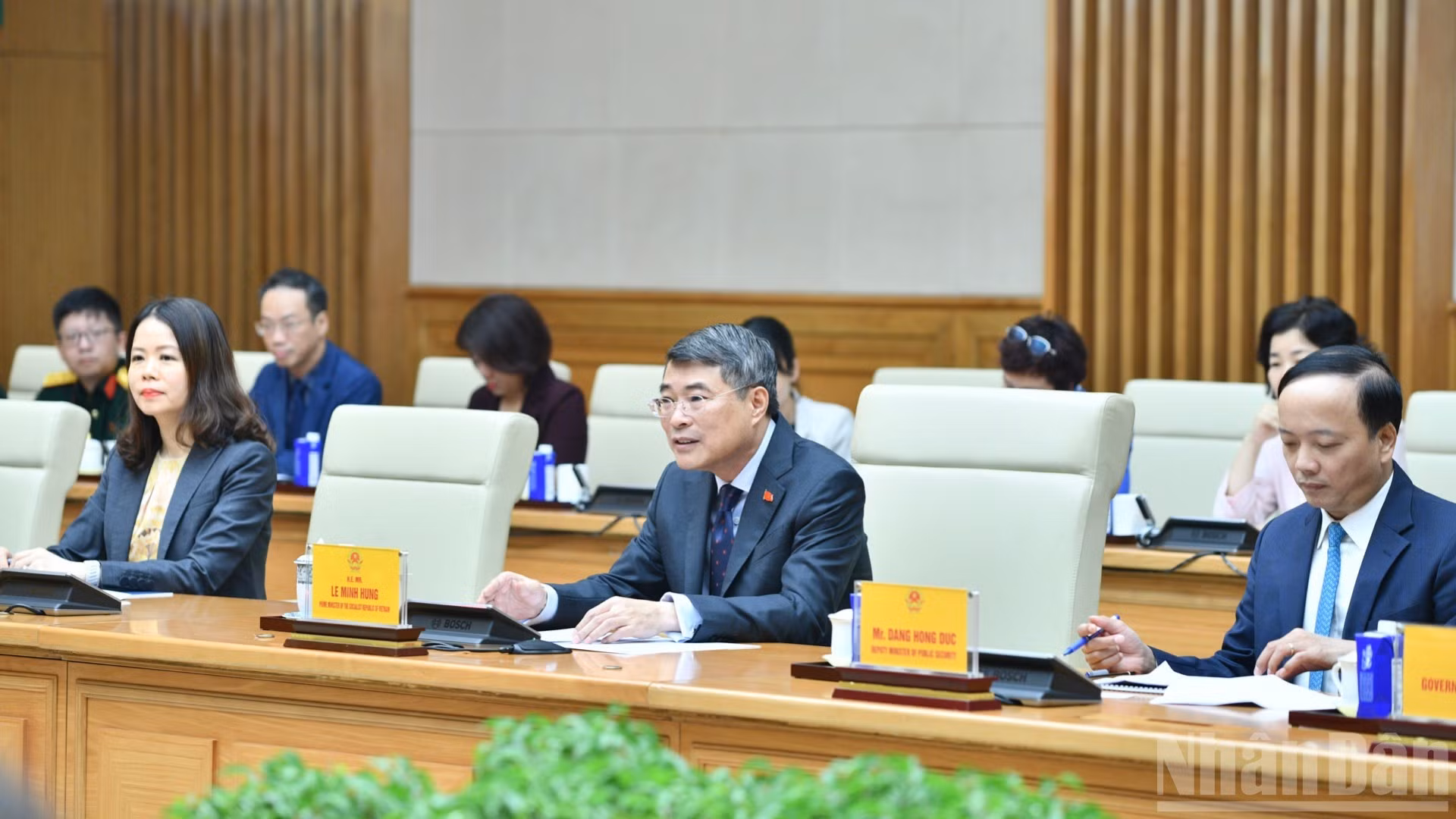 El jefe del Gobierno vietnamita reafirma el deseo de Vietnam de fortalecer una cooperación cada vez más estrecha y eficaz con las Naciones Unidas. (Foto: Thanh Giang)