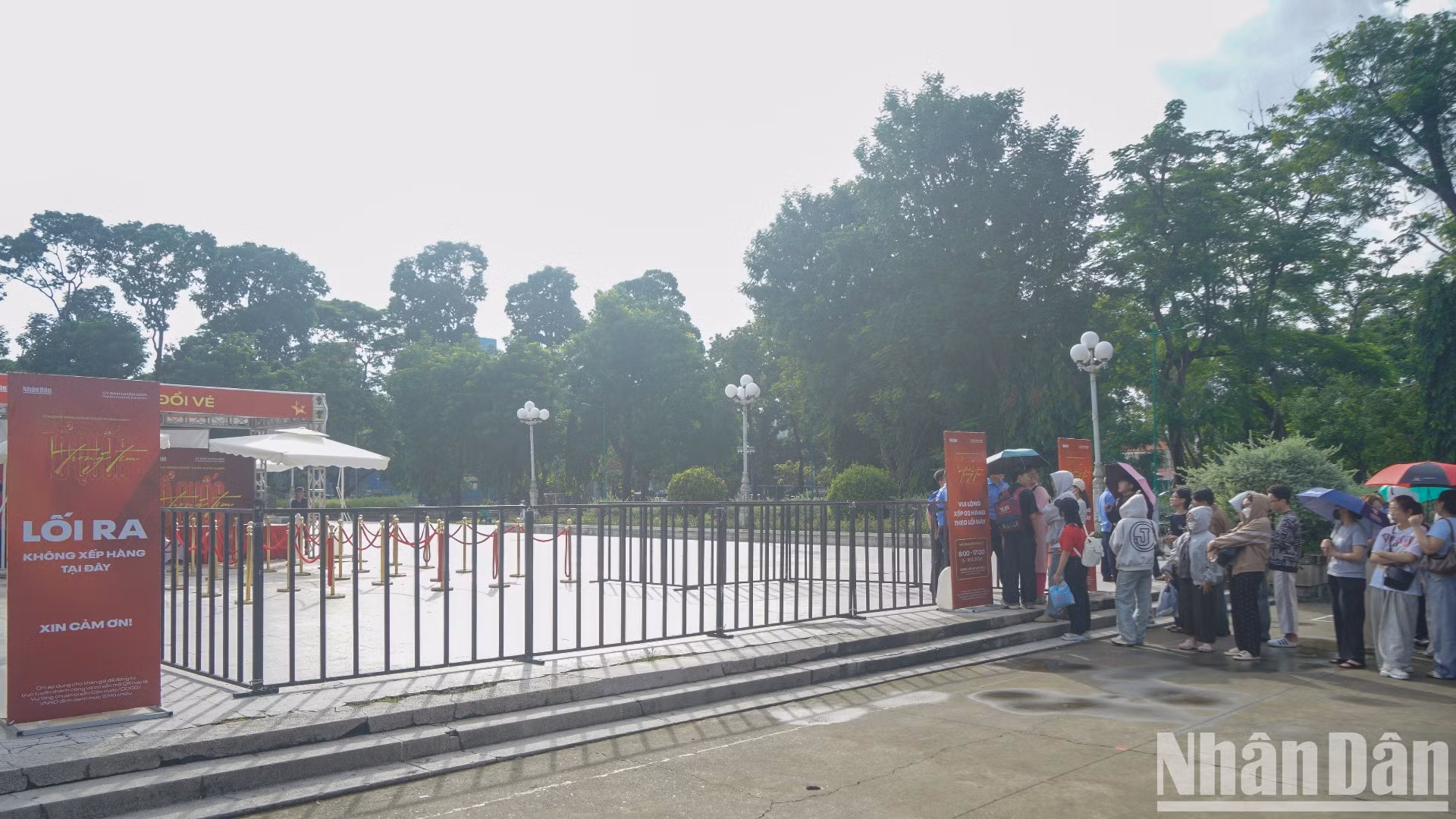 El ambiente a las 6:30 horas.