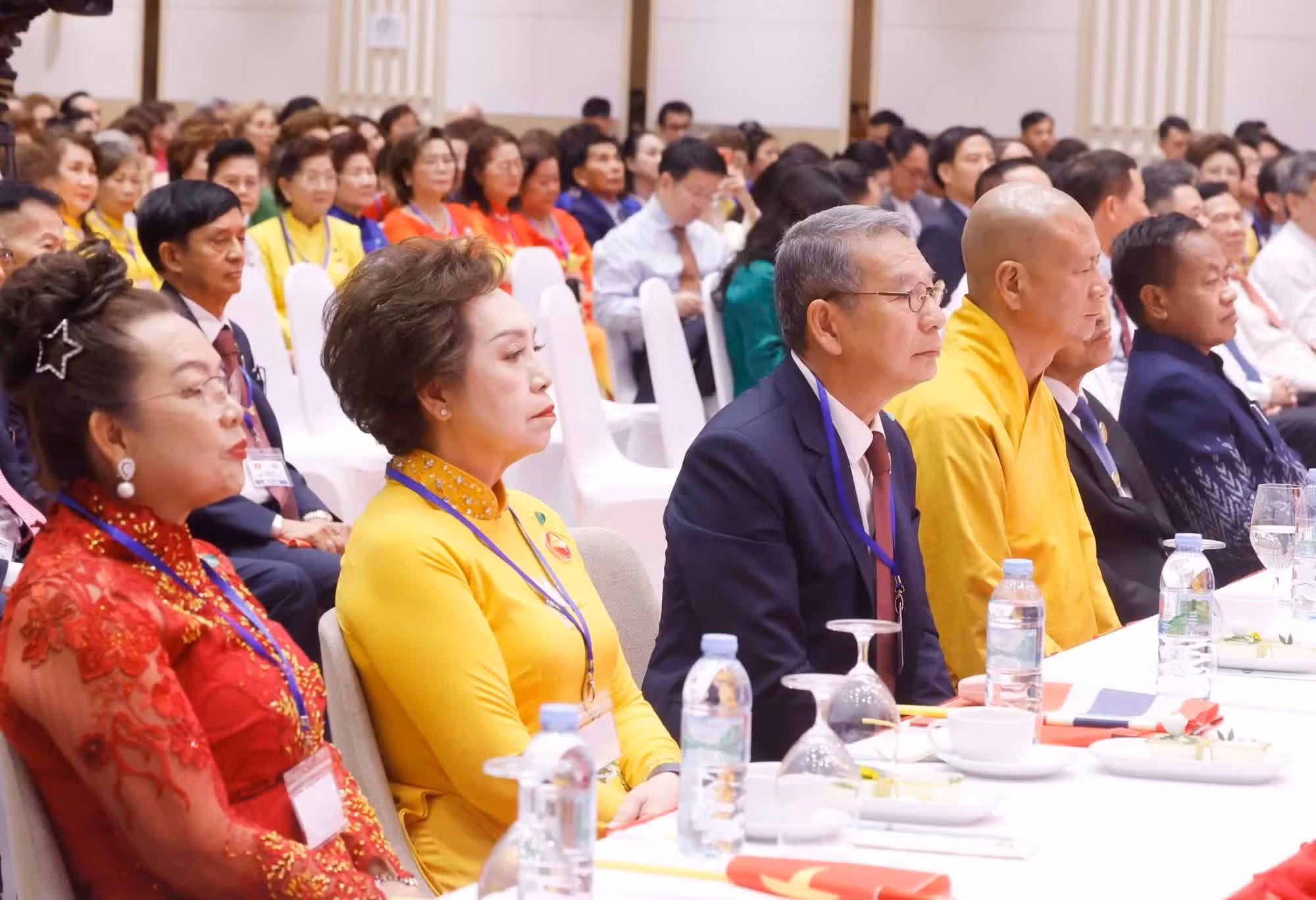 Representantes de la comunidad vietnamita en Tailandia en la cita. (Foto: VNA)