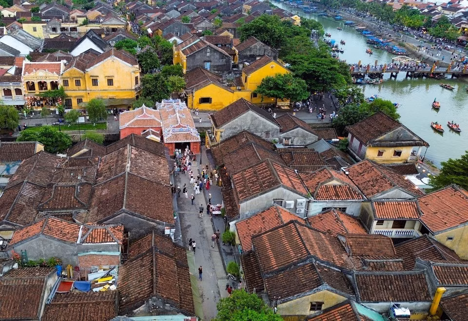 El patrimonio no es solo arquitectura, sino también el aliento de la vida tranquila y sencilla de los habitantes locales. (Foto: VNA)