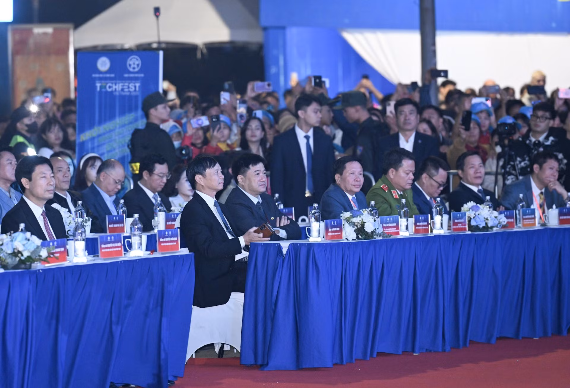 Delegados en la ceremonia inaugural.