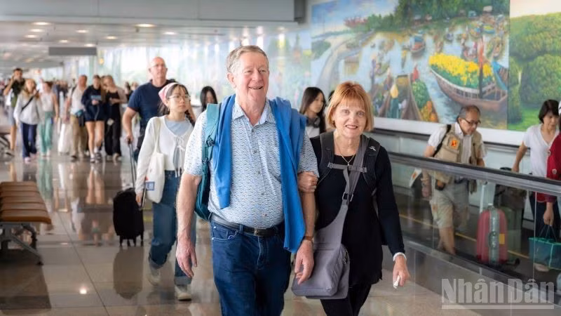 El Aeropuerto Internacional Noi Bai entre los mejores aeropuertos del mundo. (Foto: Nhan Dan)