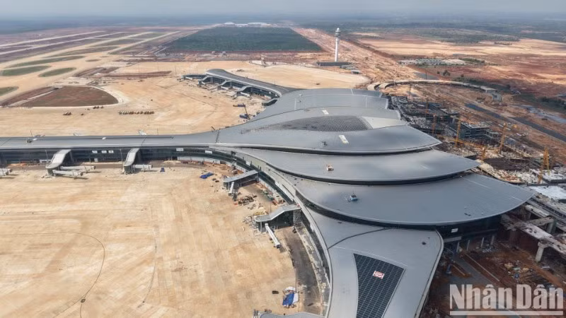 El aeropuerto de Long Thanh. (Foto: Nhan Dan)