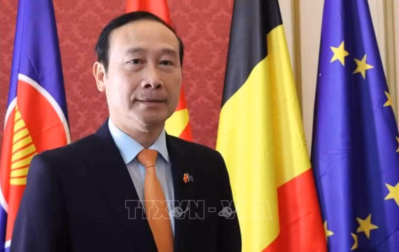 El embajador de Vietnam en Bélgica, Nguyen Van Thao. (Foto: VNA)