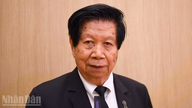 Cao Tat Minh, presidente de la Asociación de Tailandeses de Origen Vietnamita en la provincia de Khon Kaen. (Foto: Nhan Dan)