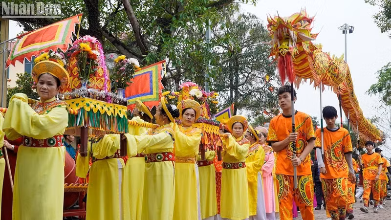 En el festival Binh Da, en Hanói. (Foto: Nhan Dan)