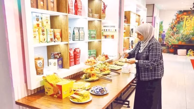 Cada vez más consumidores prefieren los productos halal de Vietnam. (Foto: Nhan Dan)