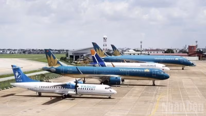 Aeronaves de Vietnam. (Foto: Nhan Dan)
