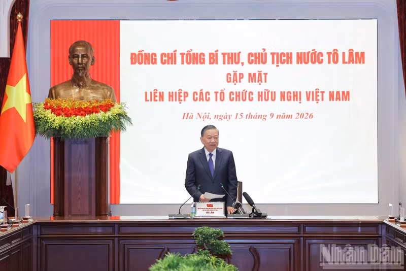El secretario general del Partido Comunista y presidente de Vietnam, To Lam. (Foto: Nhan Dan)