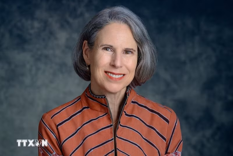 La profesora Piper Campbell, jefa del Departamento de Política Exterior y Seguridad Global de la Escuela de Servicio Internacional de la Universidad American. (Foto: VNA)