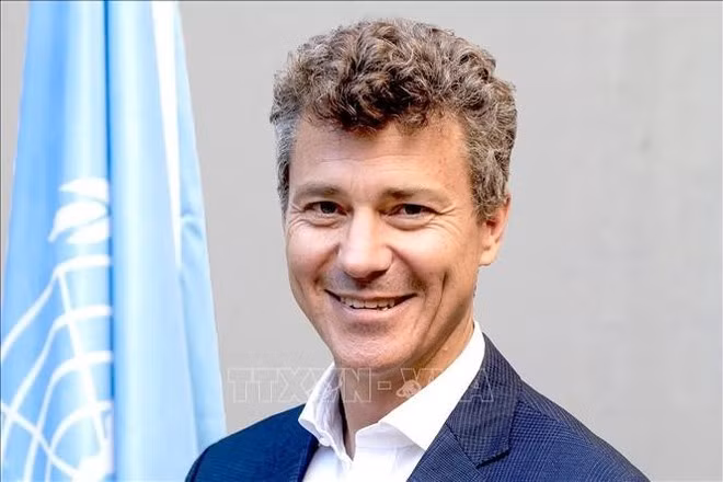 Jonathan Wallace Baker, representante de la Unesco en Vietnam (Foto: VNA)