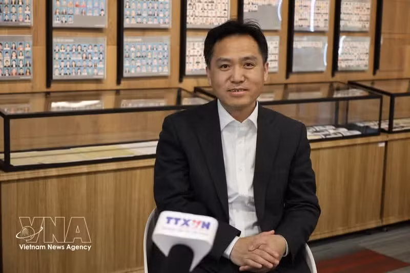 El profesor Liu Shuming, director del Instituto de Medio Ambiente de la Universidad de Tsinghua. (Foto: VNA)