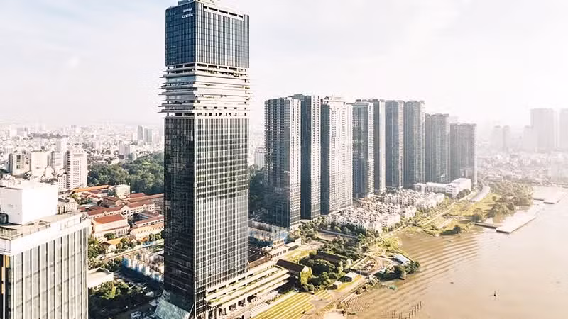 Centro Financiero Internacional de Ciudad Ho Chi Minh abre nuevas oportunidades para empresas. (Foto: Nhan Dan)