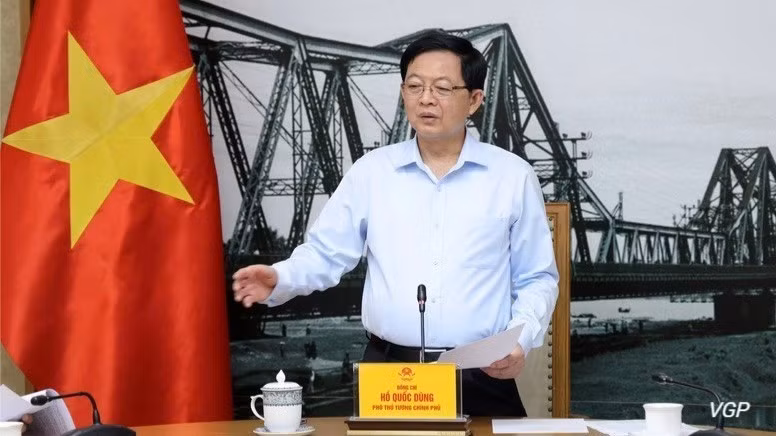 El viceprimer ministro de Vietnam, Ho Quoc Dung, en el evento (Foto: VGP)