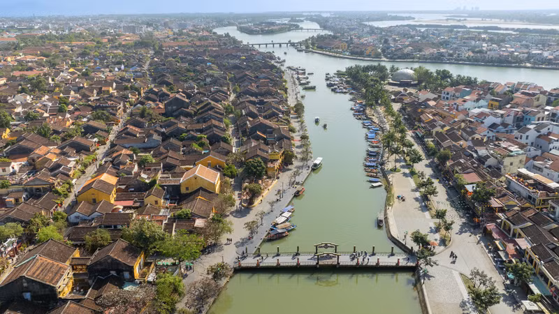 Hoi An desde las alturas.