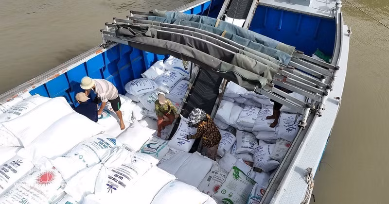 Filipinas es uno de los principales mercados de exportación de arroz de Vietnam. (Foto: VNA)