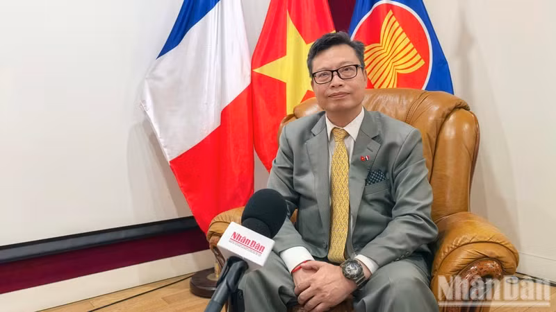 El embajador de Vietnam en Francia, Trinh Duc Hai. (Foto: Nhan Dan)