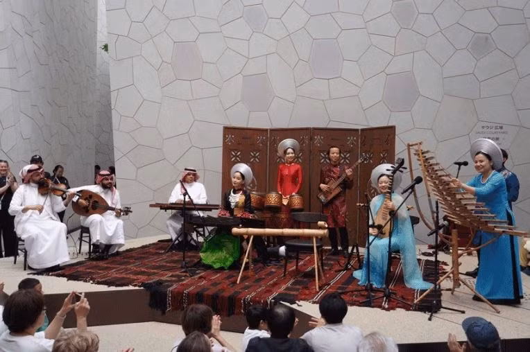 Música tradicional de Vietnam y Arabia Saudita resuena en Japón (Foto: baovanhoa.vn)
