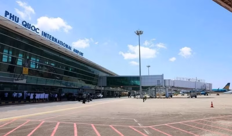 El aeropuerto internacional de Phu Quoc (Foto: VNA)