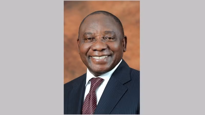 El presidente de Sudáfrica, Cyril Ramaphosa. (Foto: Ministerio de Relaciones Exteriores de Vietnam)