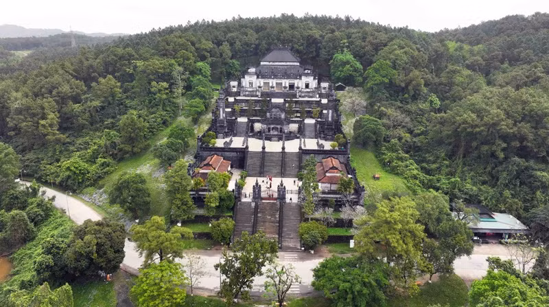 Tumba de Khai Dinh. Foto: VNA