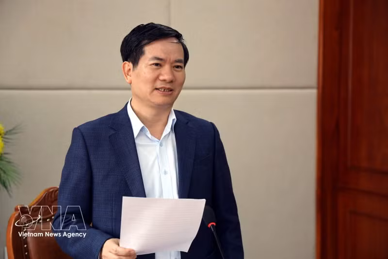 Vu Quyet Tien, vicesecretario del Comité del Partido en la provincia de Quang Ninh. (Foto: VNA)