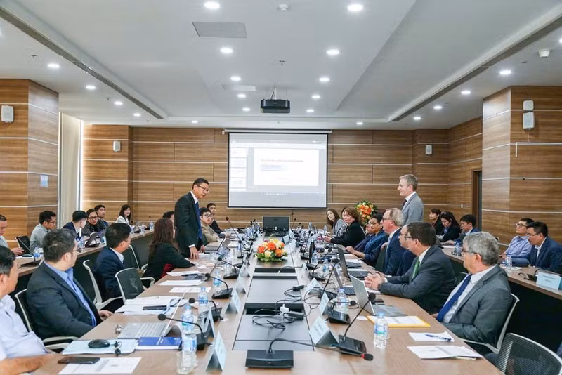 Panorama de la reunión. (Foto: VNA)