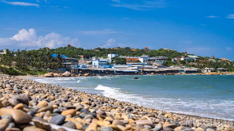 Una playa en Lam Dong (Foto: Nhan Dan)