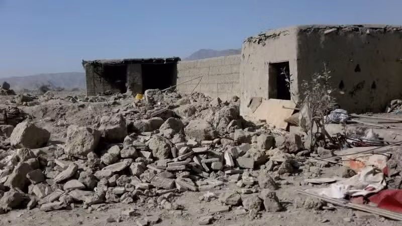 Ruinas tras un ataque aéreo en Nangarhar, Afganistán. (Foto: Xinhua/VNA)