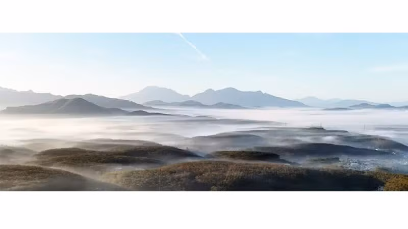 Al otro lado de estas montañas se encuentran Laos y Camboya.