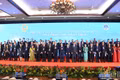 Delegados en la inauguración del foro. (Foto: Nhan Dan)